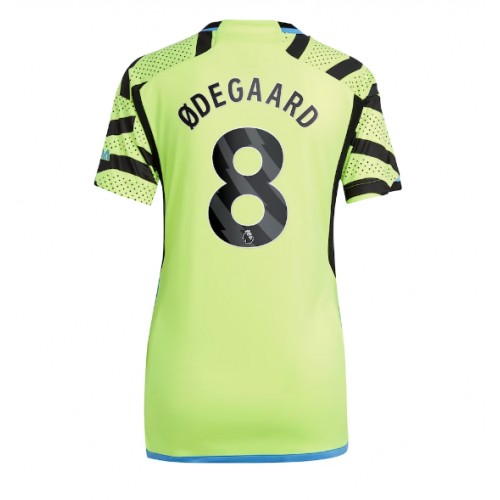 Arsenal Martin Odegaard #8 Bortedrakt Kvinner 2023-24 Kortermet Arsenal Martin Odegaard #8 Bortedrakt Kvinner 2023-24 Kortermet